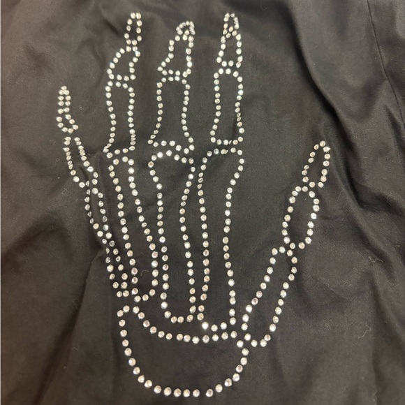 Victoria Secret PINK Tensel Halloween Rhinestone Shorts - Picture 4 of 4